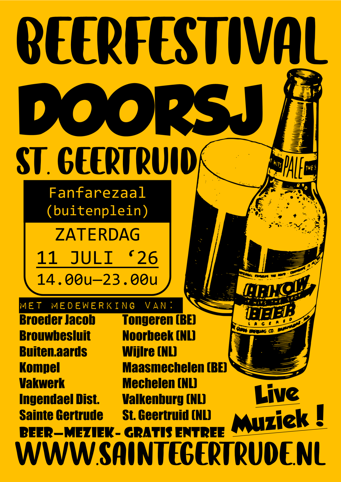 Bierfestival Doorsj 2026